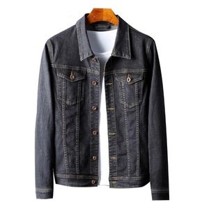 NWOT Men’s black denim jacket